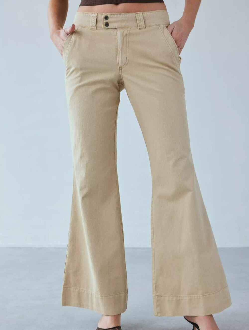 BDG Urban Outfitters Khaki Faded Army Green pants Size 6 New With Tags